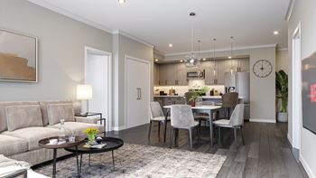 Open-concept floor plans